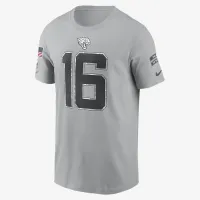 Trevor Lawrence Jacksonville Jaguars Salute to Service чоловічі Nike NFL футболка колір сірий