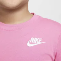 Nike Sportswear Little дитячі Embroideколір червоний Futura футболка Pink