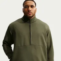 Nike 24.7 ImpossiblySoft мужские Dri-FIT 1/2-Zip Top цвет зеленый