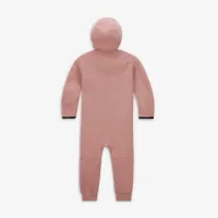 Nike Sportswear Tech Fleece Hooded Coverall Baby Coverall Pink