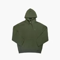 Кофта/футболка Champion Tonal Logo Fleece Erkek Siyah Толстовка с капюшоном 220274-GS508 - зеленая