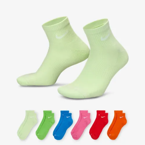 Nike Everyday Plus Cushioned тренировочные Ankle носки (6 пары) многоцветный