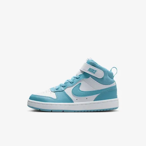 Nike Court Borough Mid 2 Little дитячі Кросівки колір білий