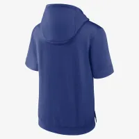 New York Mets Tri Code Lockup мужские Nike MLB Short-Sleeve Pullover Толстовка с капюшоном синий