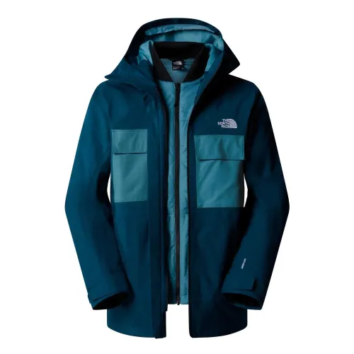 Куртка The North Face 3 w 1 Fourbarrel Triclimate 0A7WYF4OJ1 - Блакитна