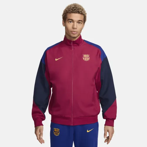 FC Barcelona Strike чоловічі Nike Dri-FIT Soccer Track Куртка колір червоний