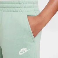 Nike Sportswear Club Fleece Big дитячі French Terry шорти колір зелений