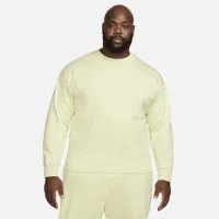 Nike Solo Swoosh мужские Fleece Crew цвет зеленый