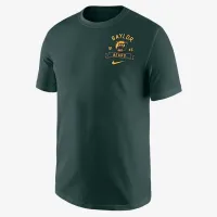 Baylor мужские Nike College Max90 футболка цвет зеленый