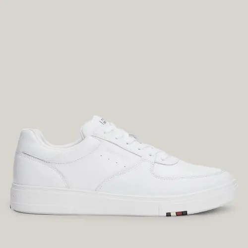 Кроссовки Tommy Hilfiger Modern Leather Trainers FM0FM04941-YBS - Белые