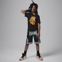 Nike Jordan Fuel Up, Cool Down Big детские Graphic футболка цвет черный