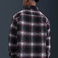 Nike SB Big детские Long-Sleeve Button Down Shirt цвет черный