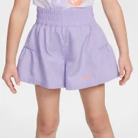 Nike Dri-FIT Sunny Swoosh Little детские Tank and шорты набор цвет фиолетовый