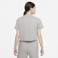Nike Solo Swoosh женская футболка цвет серый