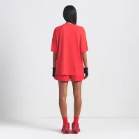 NikeSKIMS Airy женская оверсайз футболка цвет красный