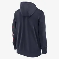 New England Patriots Club чоловічі Nike NFL Full-Zip Толстовка з капюшоном блакитний