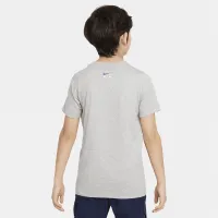 Nike Air Big детские (для мальчиков) футболка цвет серый