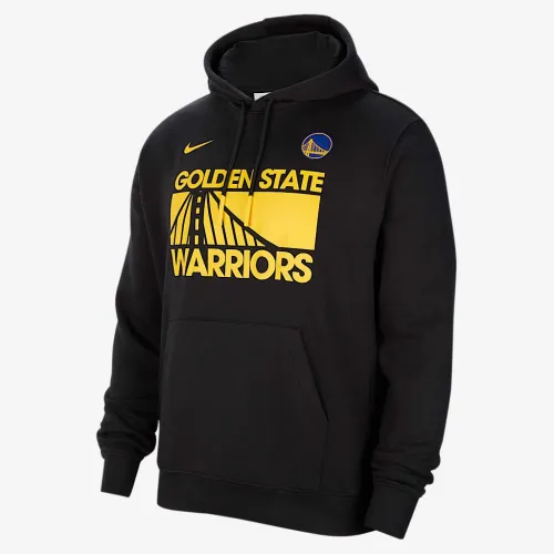 Golden State Warriors Club Courtside чоловічі Nike NBA Pullover Толстовка з капюшоном колір чорний