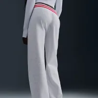 Nike Sportswear Phoenix Fleece женская С высокой Талией Wide-Leg Graphic Pants цвет коричневый