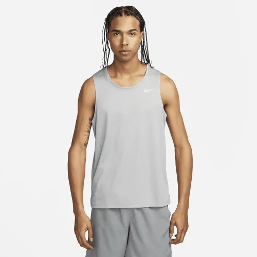 Nike Miler чоловічі Dri-FIT Running Tank колір сірий