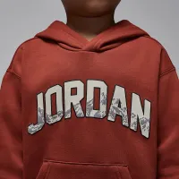 Nike Jordan Little детские Gift Giving Mountain Pullover Толстовка с капюшоном цвет красный