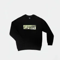 Кофта/футболка Vans Epitome Crew VN000HP3BLK -  Черная