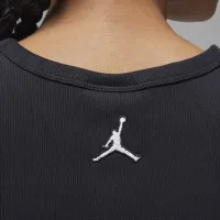 Nike Jordan жіноча Tank колір чорний