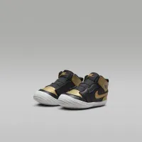 Nike Jordan 1 Baby Crib Bootie колір чорний
