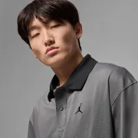 Nike Jordan Brooklyn мужские Polo цвет серый