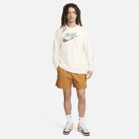 Nike Sportswear мужские Long-Sleeve Max90 футболка цвет белый