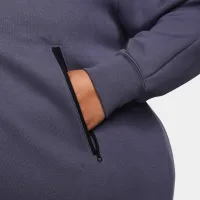Nike Sportswear Tech Fleece жіноча оверсайз Full-Zip Толстовка з капюшоном (великі розміри) колір сірий