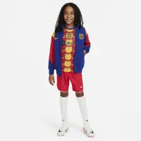 FC Barcelona Academy Pro Big детские Nike Dri-FIT Soccer Pre-Match Top Yellow