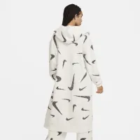 Nike Sportswear Phoenix Cozy Букле женская Loose Long Knit Cardigan цвет коричневый