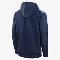 Tampa Bay Rays Authentic Collection чоловічі Nike Therma MLB Pullover Толстовка з капюшоном блакитний