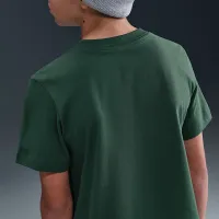 Nike Sportswear Big детские футболка цвет зеленый