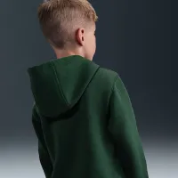 Nike Sportswear Club Fleece Little детские Толстовка с капюшоном набор цвет зеленый