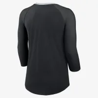 Las Vegas Raiders жіноча Nike NFL 3/4-Sleeve футболка колір чорний