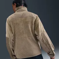 Nike x Stüssy High-Loft Full-Zip Куртка колір коричневий