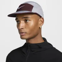 Nike Dri-FIT Fly Unstructuколір червоний Swoosh Cap колір сірий