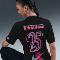 Nike After Dark Tour женская Dri-FIT Graphic Running Jersey цвет черный