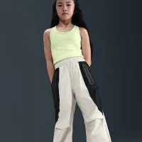 Nike Tech Big детские (для мальчиков) Woven Pants цвет серый