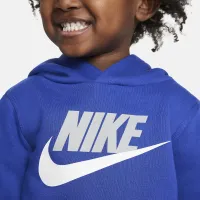Nike Sportswear Club Fleece Toddler Pullover Толстовка з капюшоном блакитний