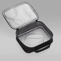 Nike Air Jordan Big детские рюкзак (18L) and Lunch сумка (3L) цвет черный