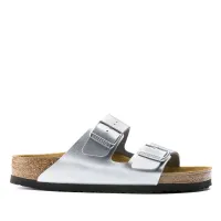 Шлёпанцы Birkenstock Arizona Birko-Flor 1012282 - Серебряные