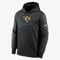 Jacksonville Jaguars Men’s Nike Therma NFL Pullover Толстовка з капюшоном колір чорний