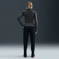 Nike Swift женская Therma-FIT ADV 1/4-Zip Running Top with Reflective Accents цвет серый