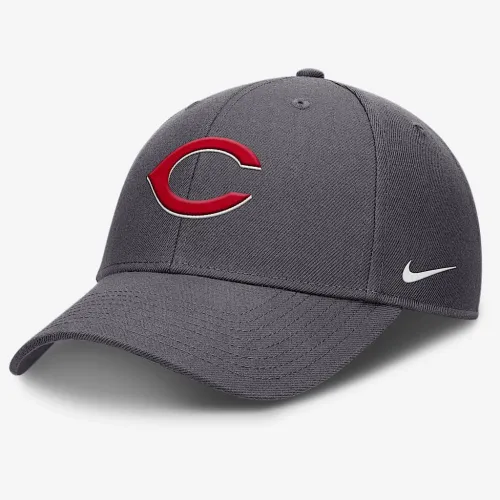Cincinnati колір червонийs Club чоловічі Nike Dri-FIT MLB Adjustable Hat колір сірий