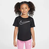Nike Dri-FIT Little детские Graphic футболка цвет черный
