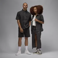Nike Air Jordan чоловічі Denim Top колір чорний
