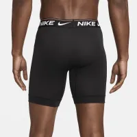 Nike Ultra Comfort чоловічі Dri-FIT Long Boxer Brief (3 пари) колір чорний